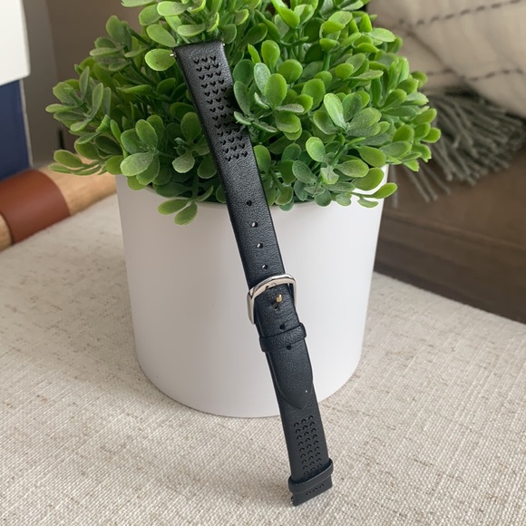 Stella & Dot tan wrap watch with gold face, black band also included! - Picture 10 of 11